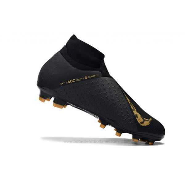 Nike Phantom VSN Elite DF FG Negro Oro